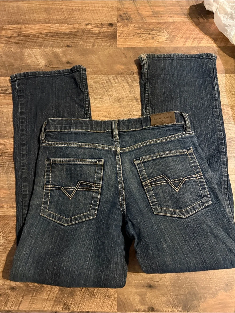 Kids Dark Blue Denim Jeans - Classic Stretch Fit